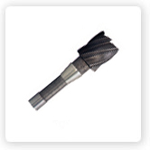 硬质合金焊接螺旋R8柄立铣刀
